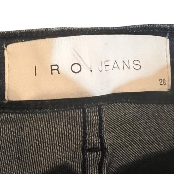 IRO Jeans Berry Flare High Rise Jeans Hippie Festival Boho Women’s 26 - Picture 8 of 11